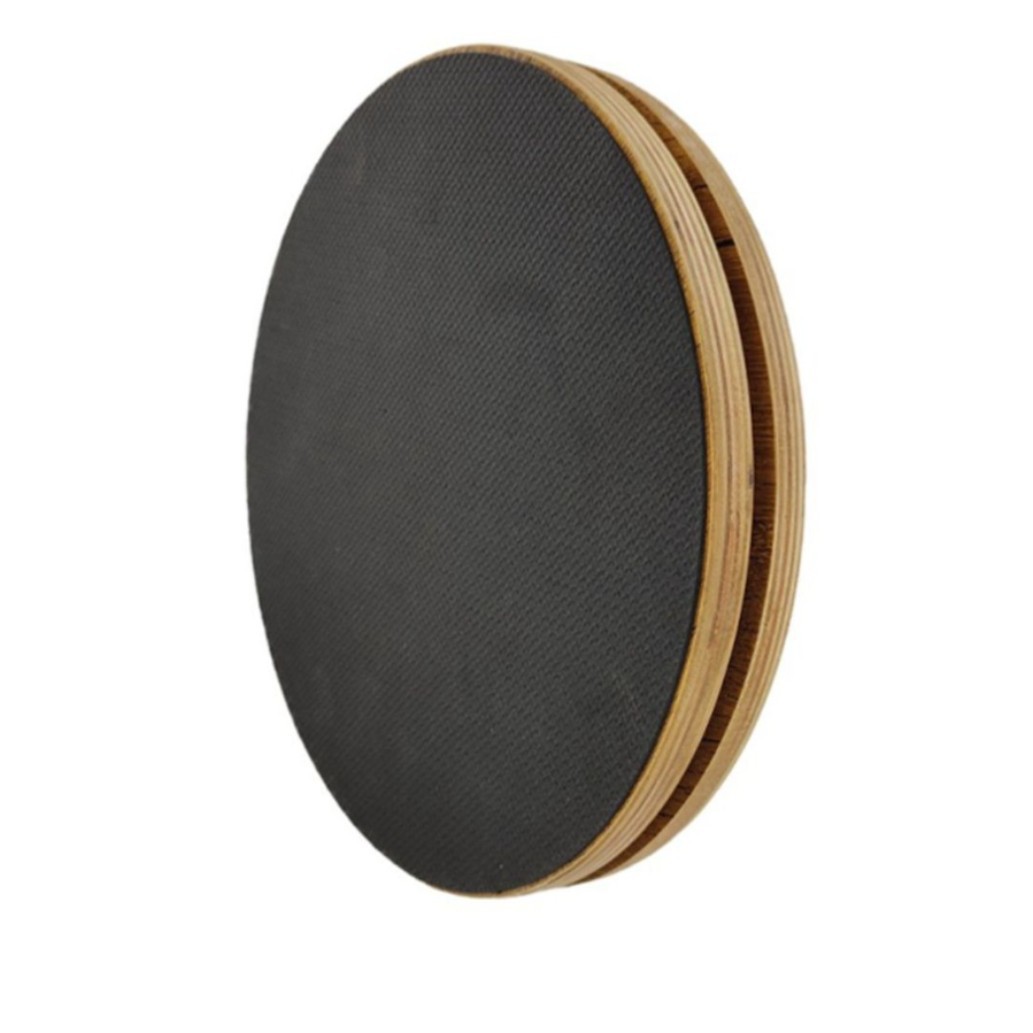 Pilates Yoga Wheel - Disco giratorio de madera maciza para