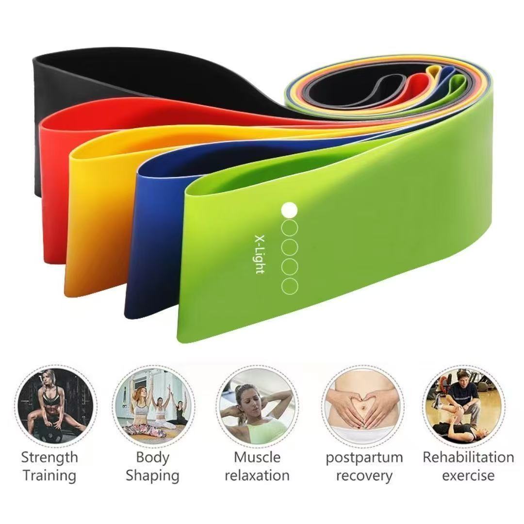 Pilates Yoga Or - Bandas de Resistencia. Bandas Elásticas para