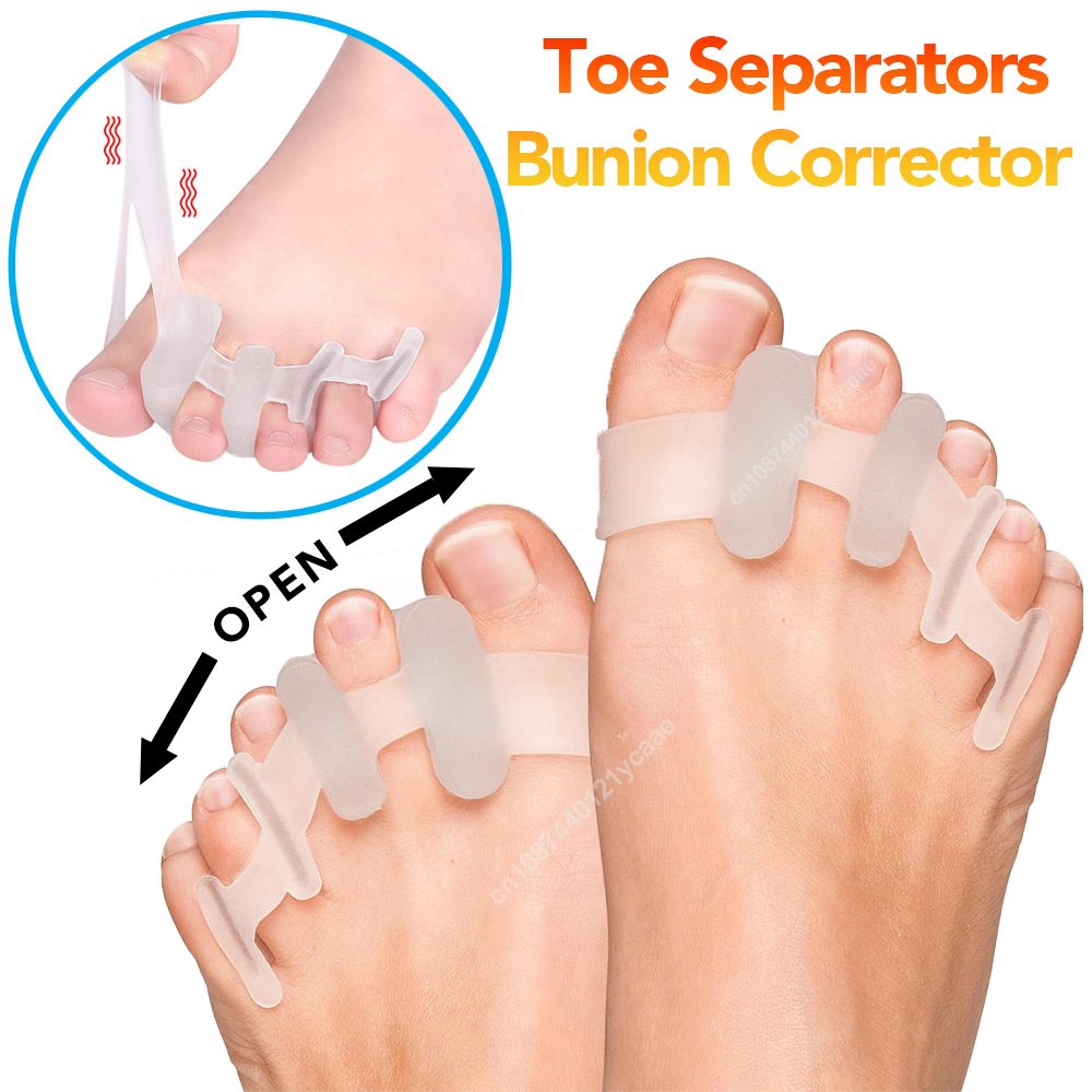 Toe Separator Silicon - Separador de dedos de silicona, Corrector
