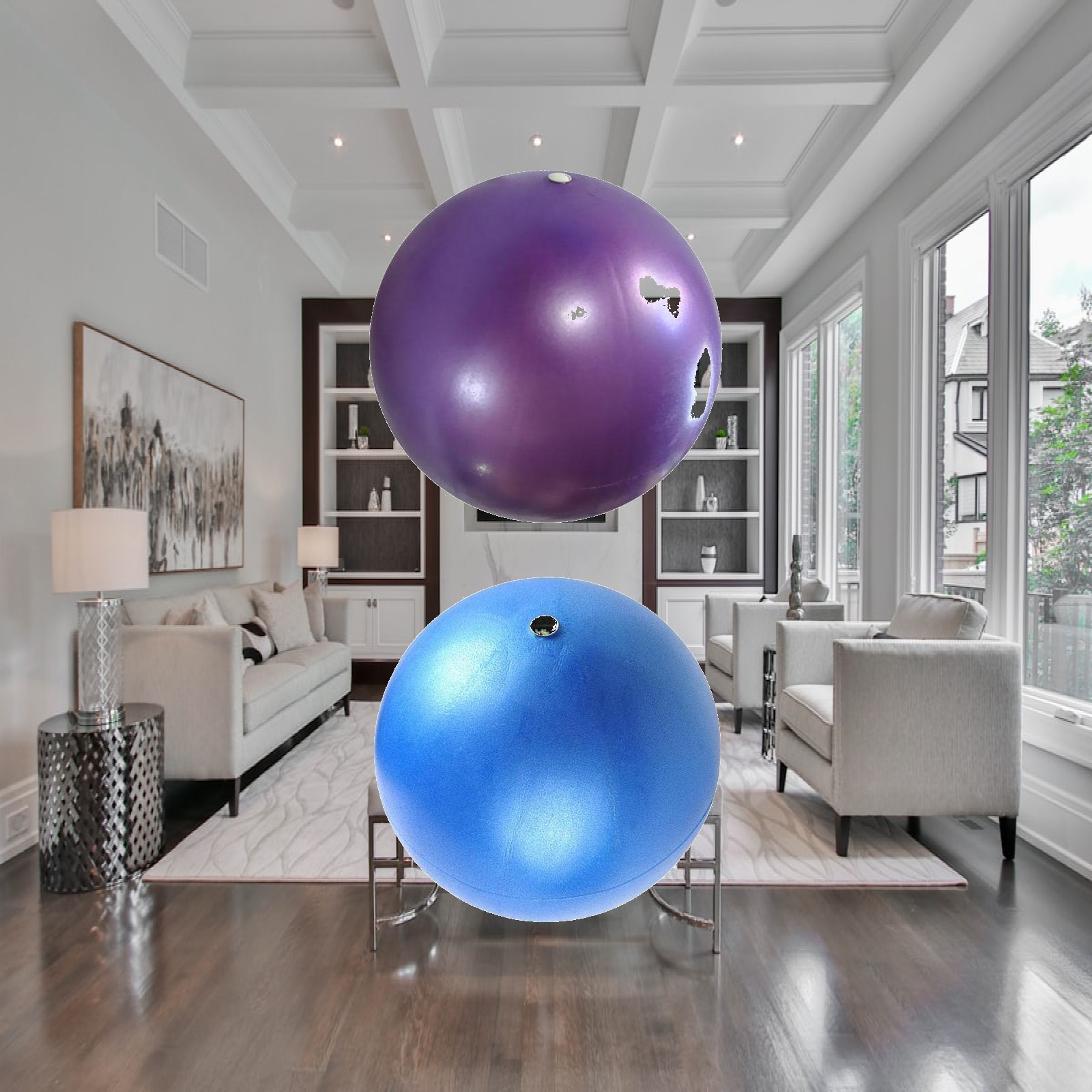 Pilates Yoga Or - Pelota de Yoga para Fitness de