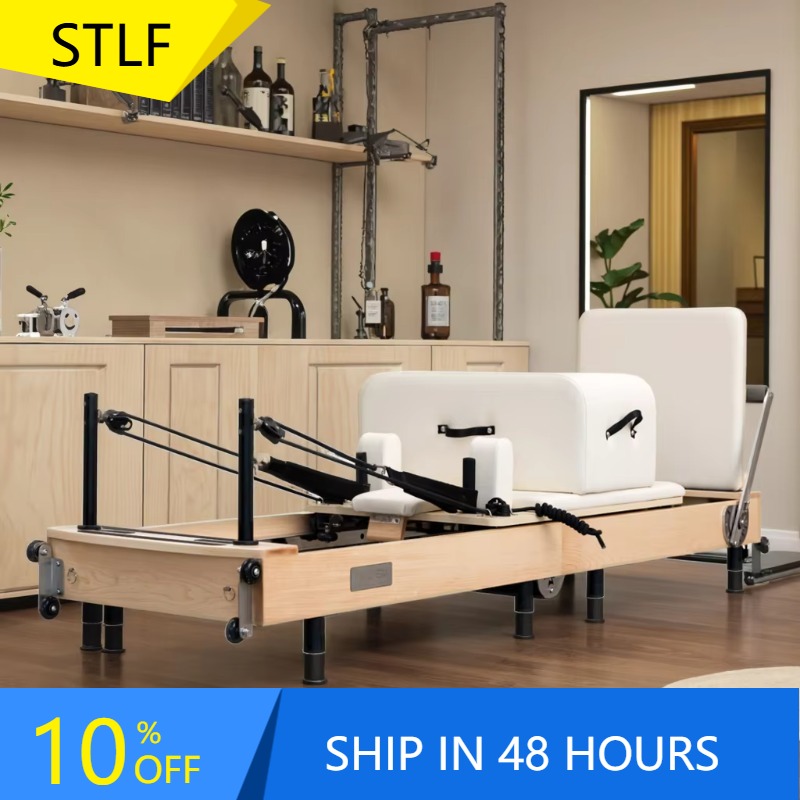 Pilates Yoga Machine - YTYIN-Juego de reformador de Pilates duradero,