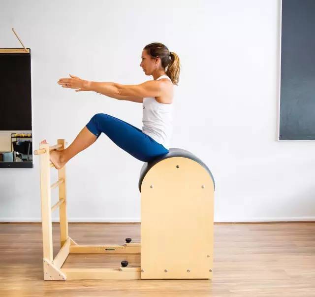 Pilates Yoga Or - Equipo de Fitness Brown Oak, Escalera