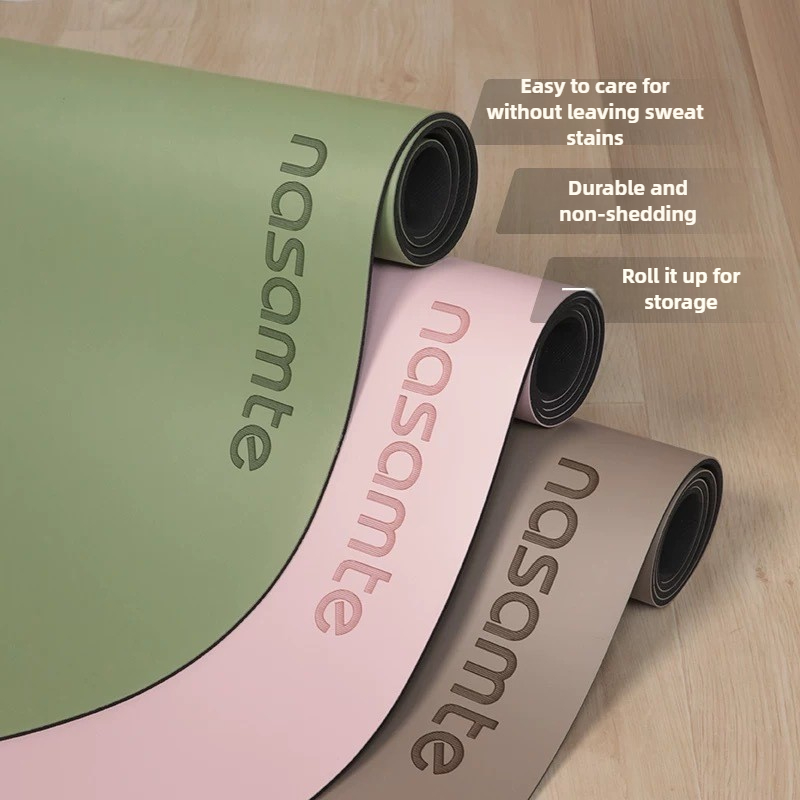Pilates Yoga Mat Thickness - Esteras de yoga antideslizantes Goma de