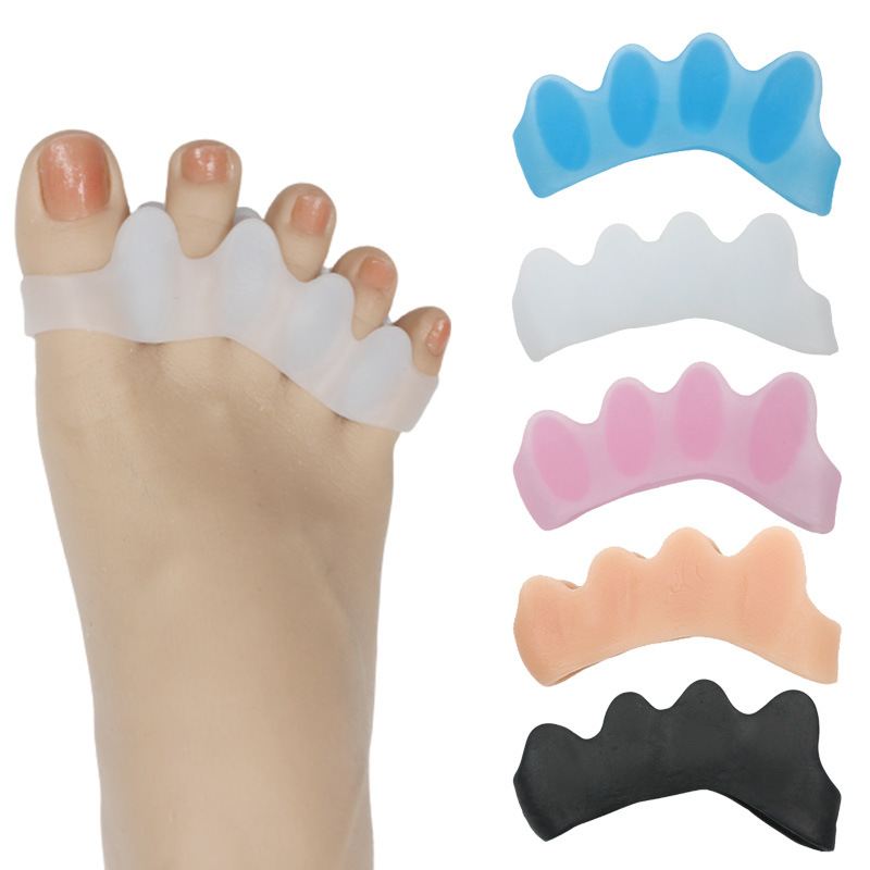 Toe Separator Silicon - 1 Par de Separadores de Dedos