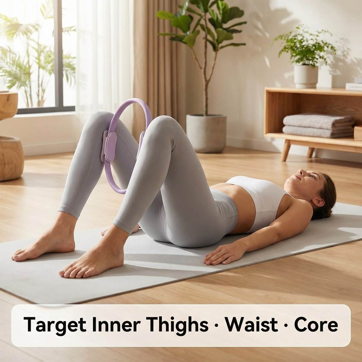 Pilates Yoga Tone - Anillo de Pilates de 38 cm,