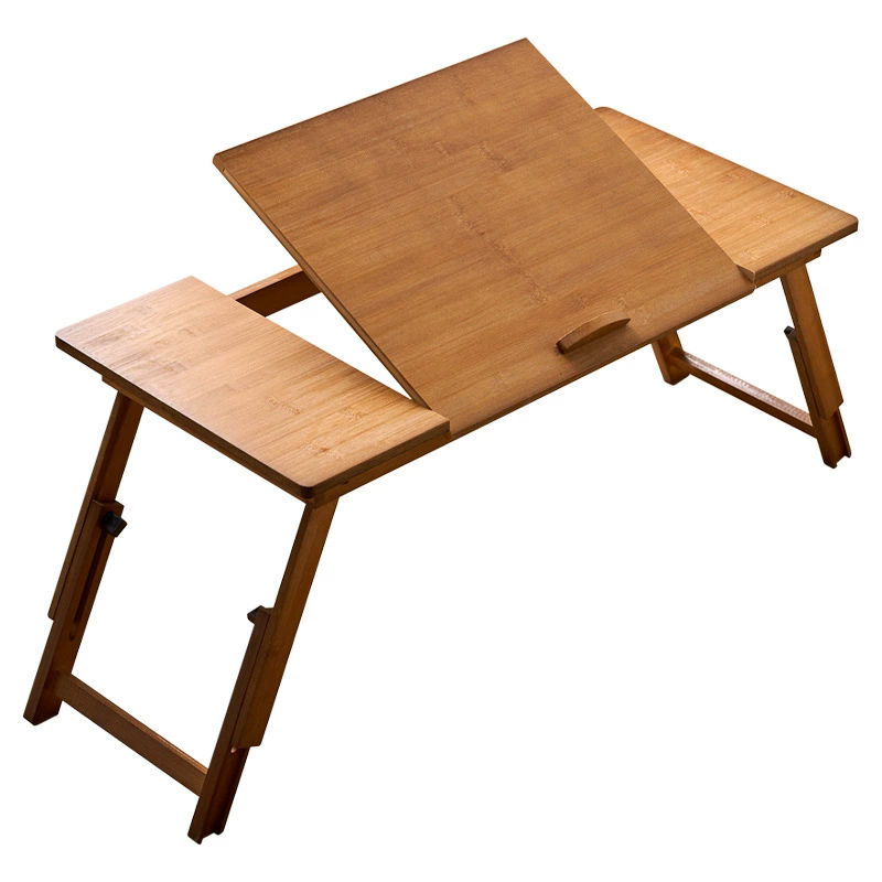 Inversion Table Fold - Mesa Plegable para Portátil de Bambú,