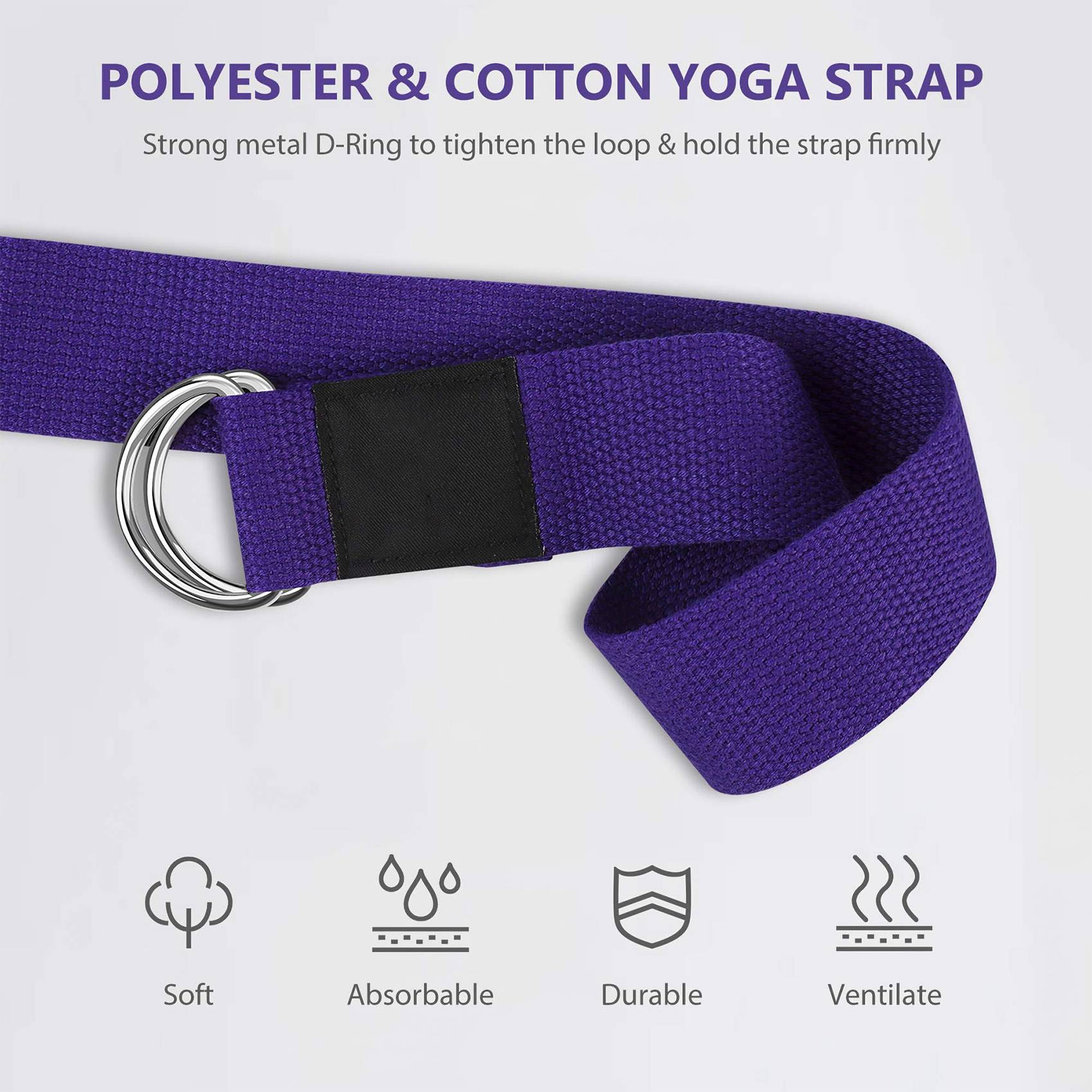 Pilates Yoga Tone - AEB0-Conjunto de bloques y correas de
