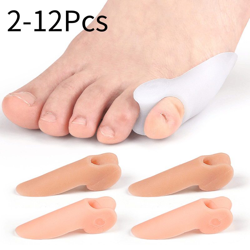 Toe Separator Silicon - 2/4/6/8/10/12 Uds Gel Corrector de juanete
