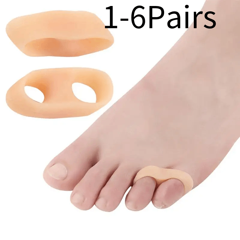 Toe Separator Silicon - Protector de dedos de Gel, Corrector