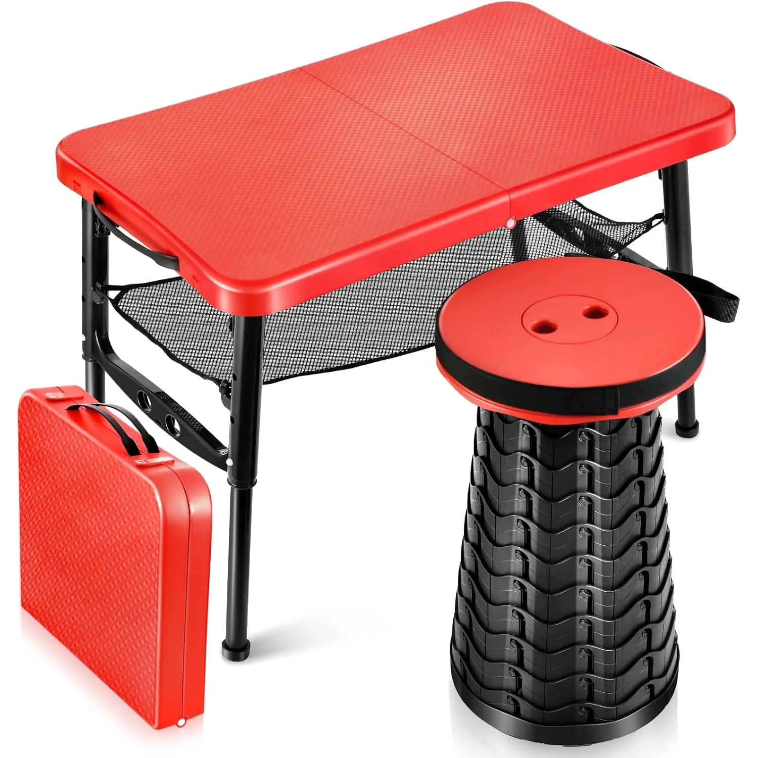 Inversion Table Fold - Juego de mesa y taburetes plegables