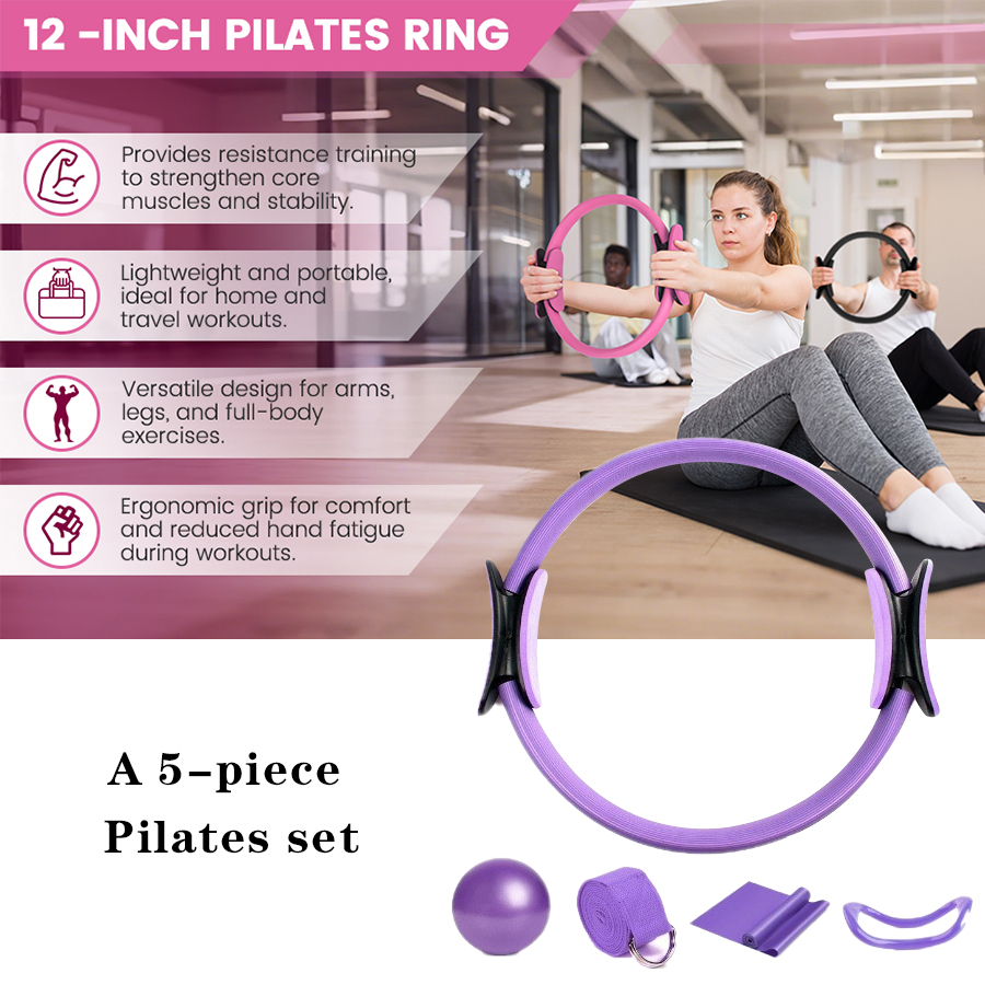 Kit básico de Pilates de cinco - Pilates Yoga Kit reseña y precio