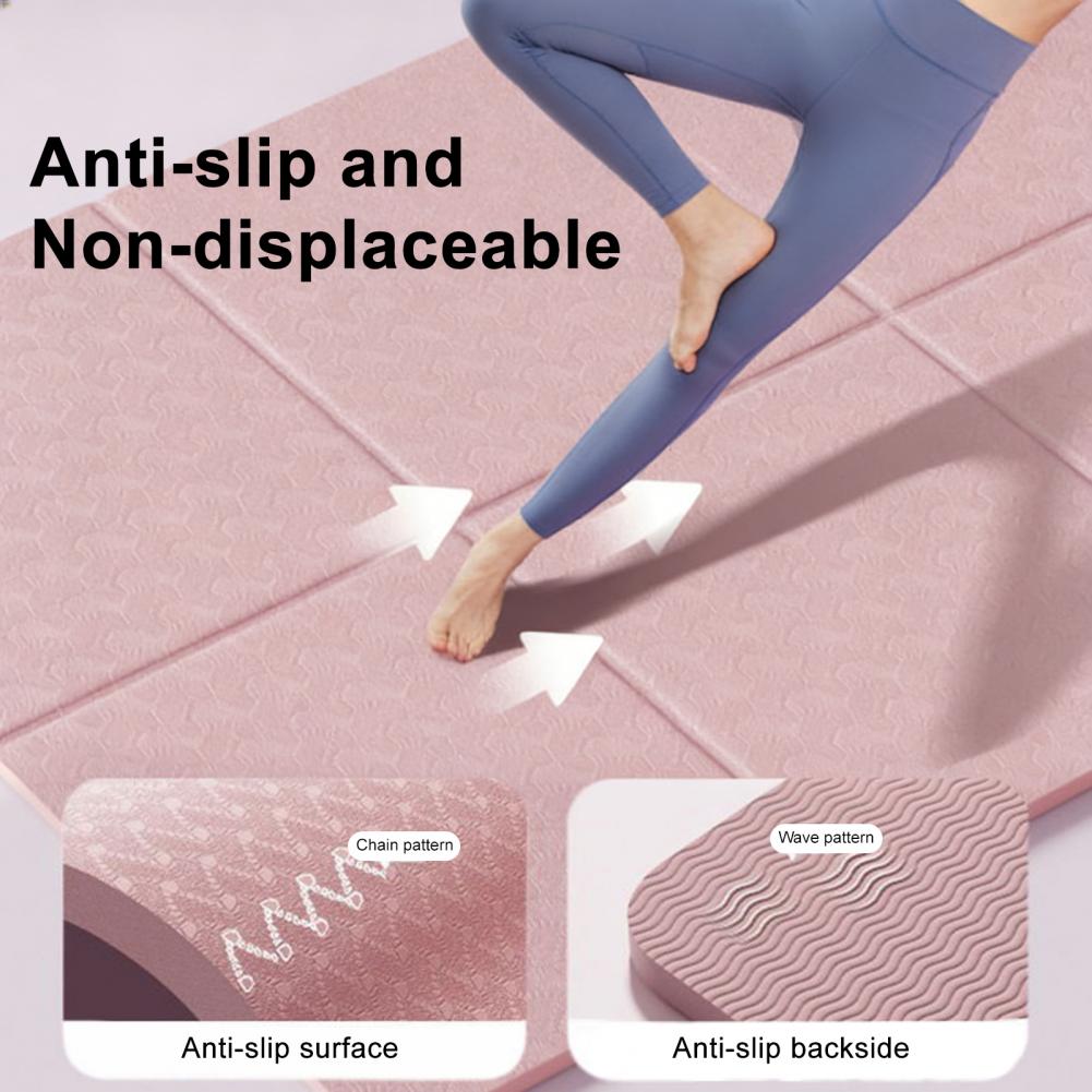 Colchoneta de Yoga Plegable, E - Pilates Yoga Mat Thickness reseña y precio
