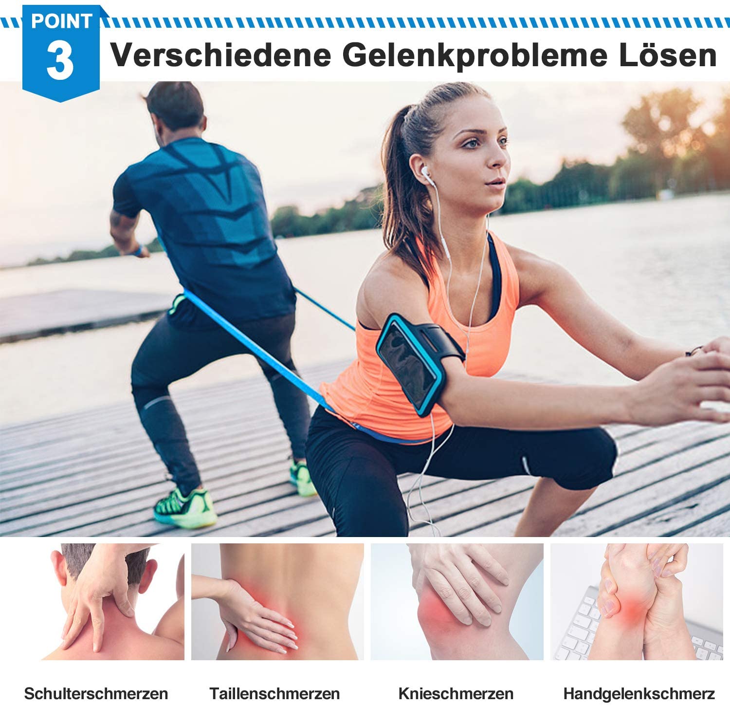 Bandas Elasticas Fitness, 3 Pi - Pilates Yoga Board reseña y precio