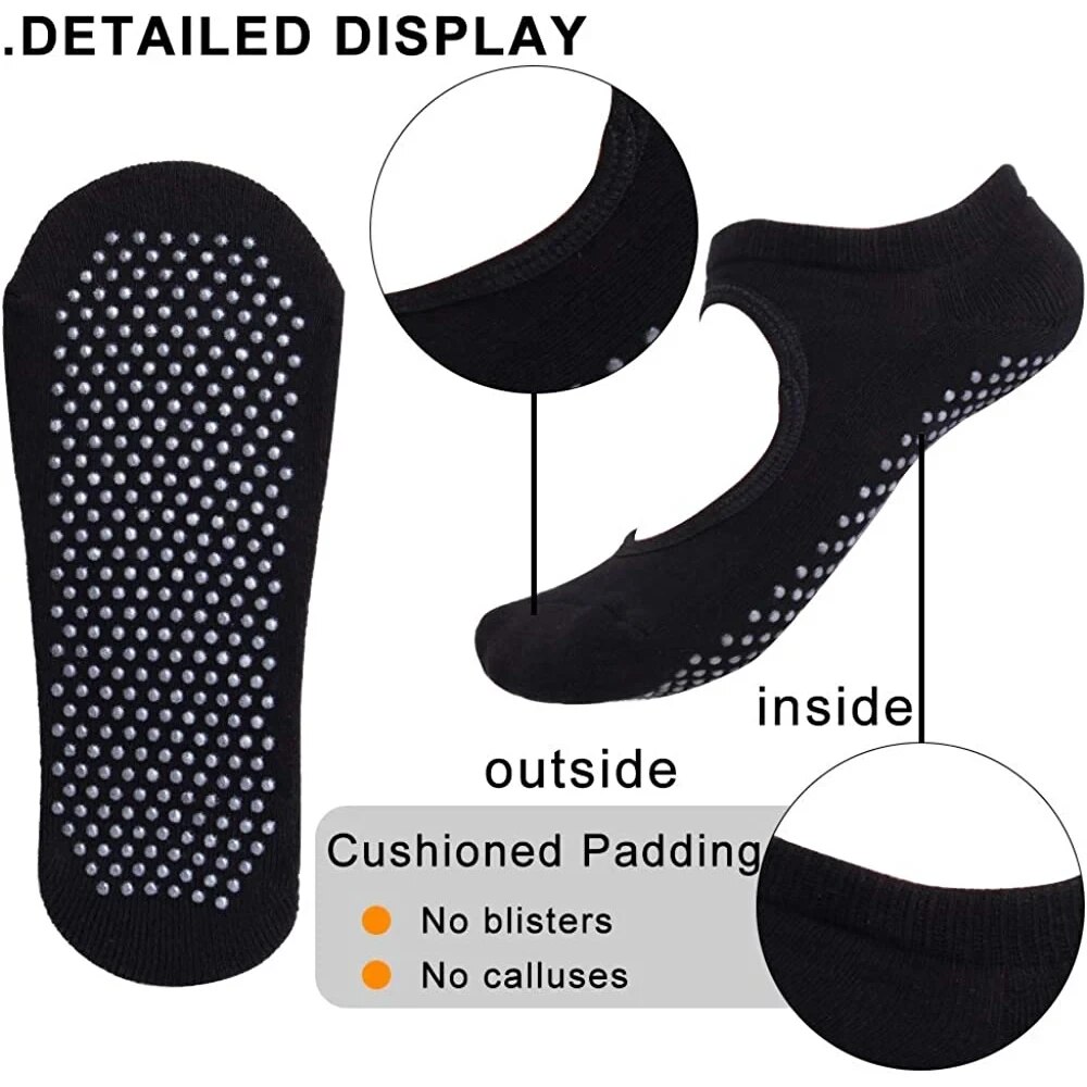 Calcetines de Yoga de alta cal - Pilates Yoga &A reseña y precio