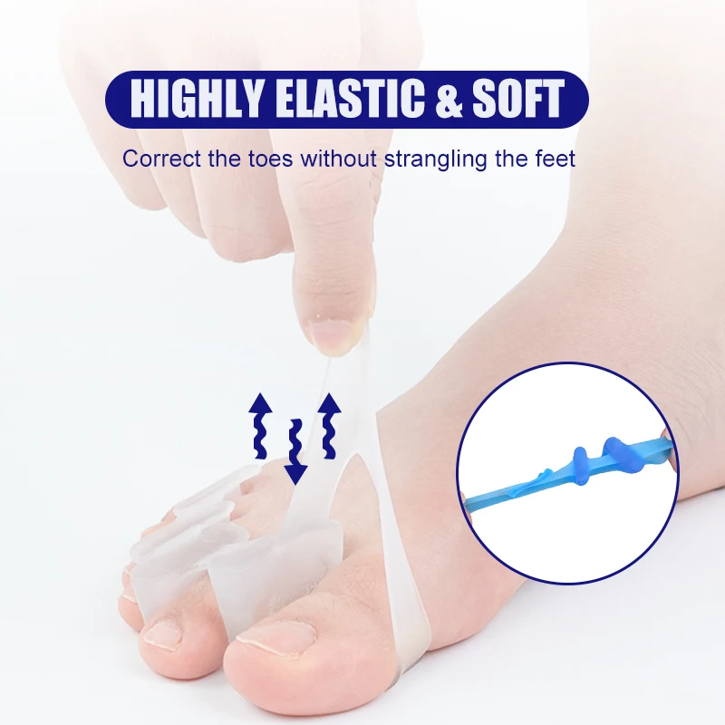 Separador de dedos de silicona - Toe Separator Silicon reseña y precio