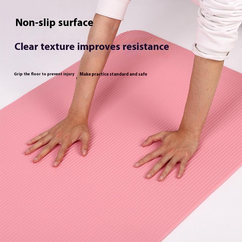 Estera de Yoga gruesa antidesl - Pilates Yoga Mat Thickness reseña y precio