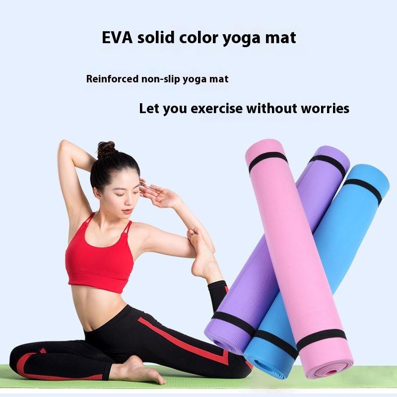 Estera de Yoga gruesa antidesl - Pilates Yoga Mat Thickness reseña y precio