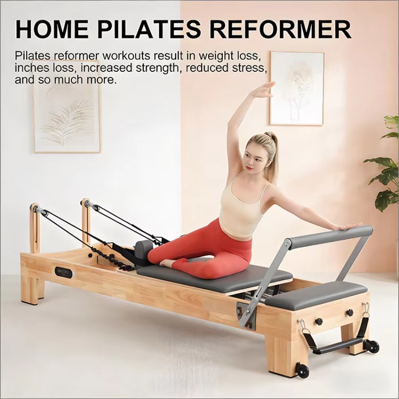 Máquina de Pilates Reformer pa - Pilates Yoga Machine reseña y precio