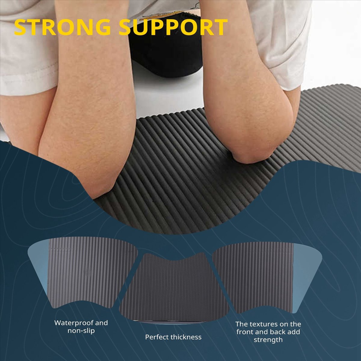 Doings Tapete de Yoga de 15 mm - Pilates Yoga Mat Thickness reseña y precio