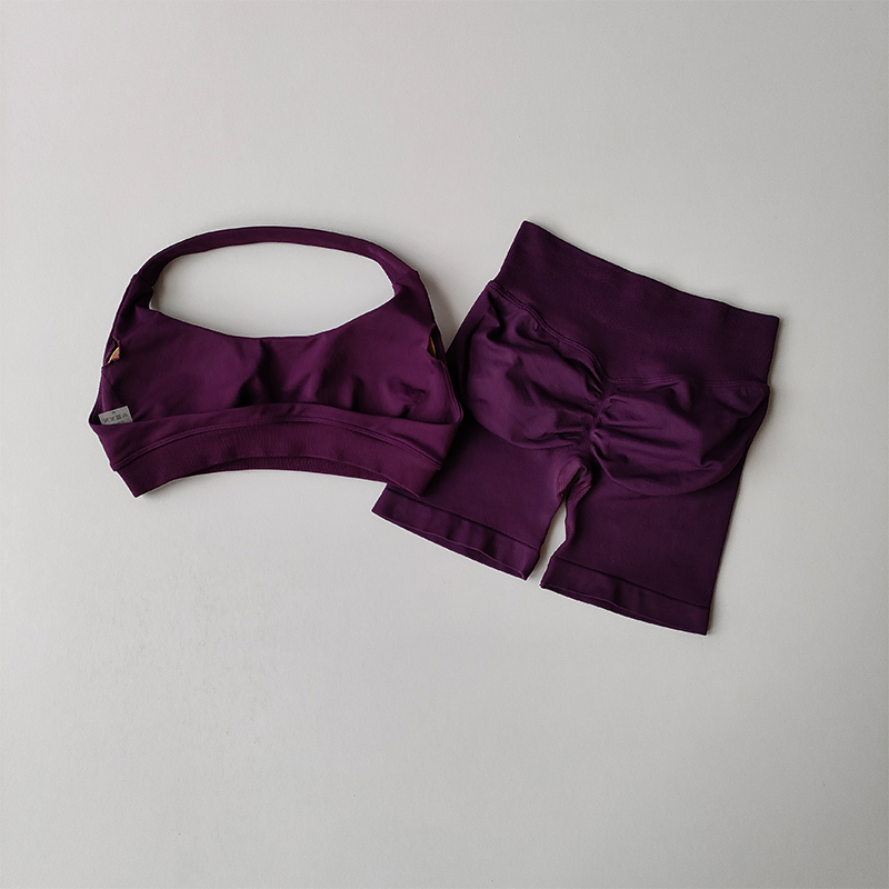 Sexy cuello Halter parte de at - Pilates Yoga Kit reseña y precio