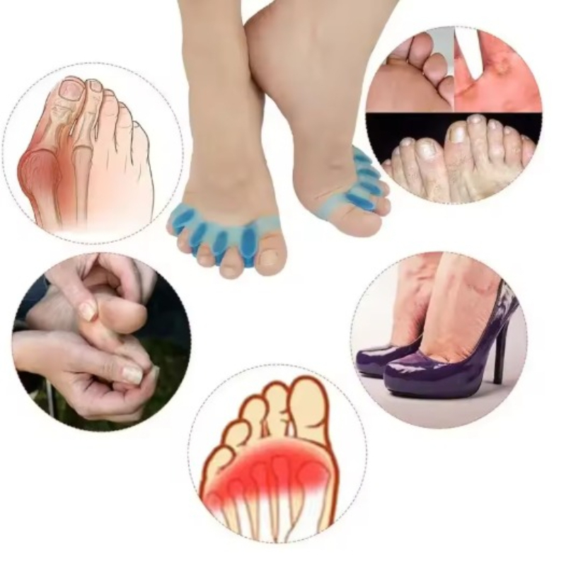 Separador de Dedos de Silicona - Toe Separator Silicon reseña y precio