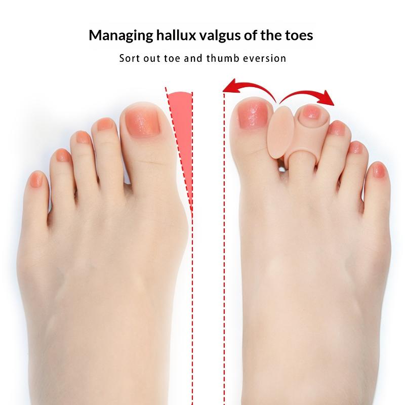 1 Par de Separadores de Dedos  - Toe Separator Silicon reseña y precio