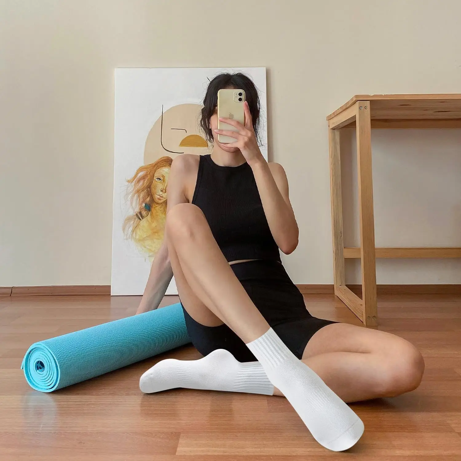 4 pares de calcetines de yoga  - Pilates Yoga &A reseña y precio