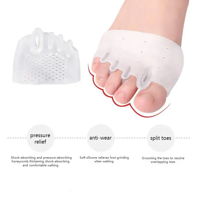 Almohadillas metatarsianas de  - Toe Separator Silicon reseña y precio