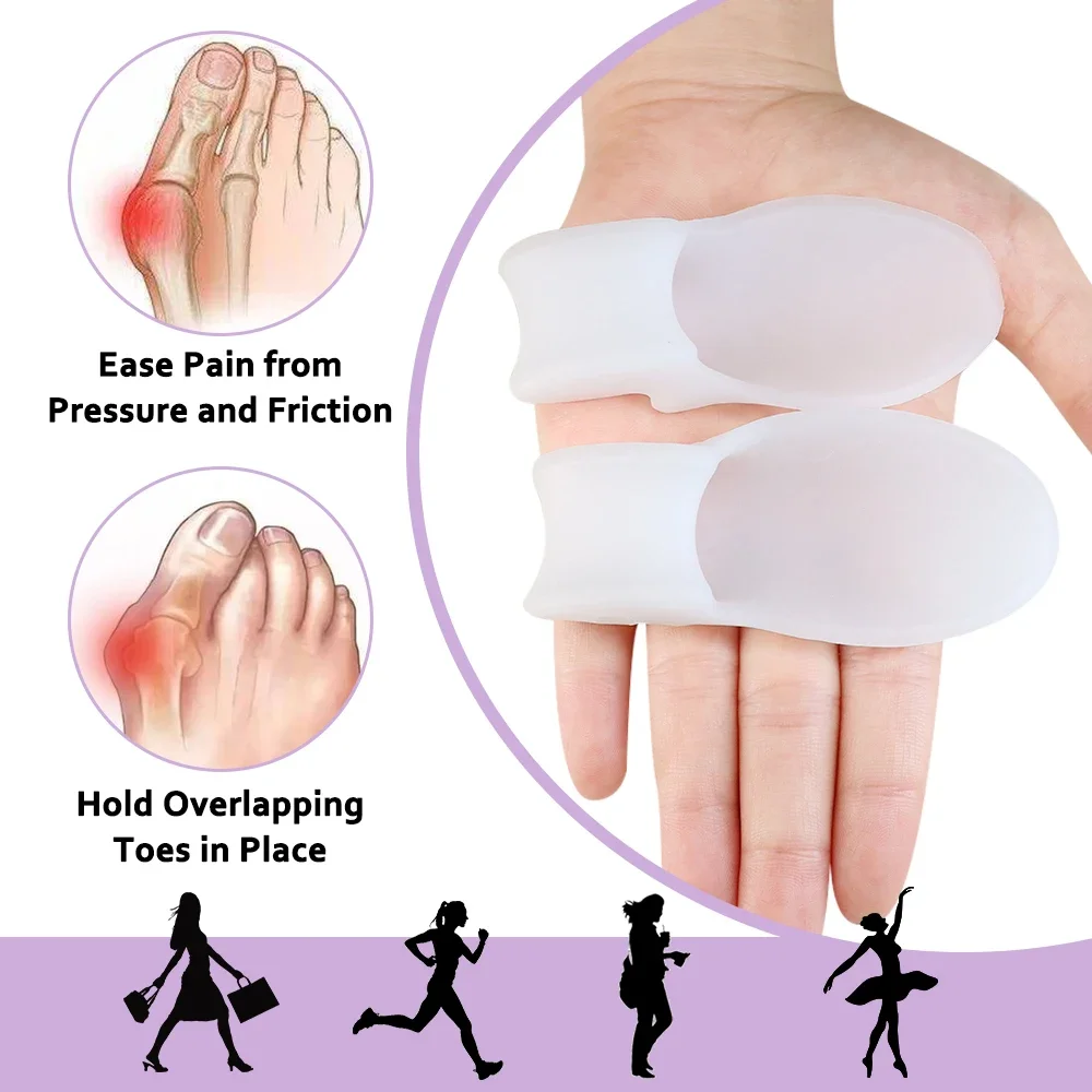 2/4/8 Piezas Separador de Dedo - Toe Separator Silicon reseña y precio