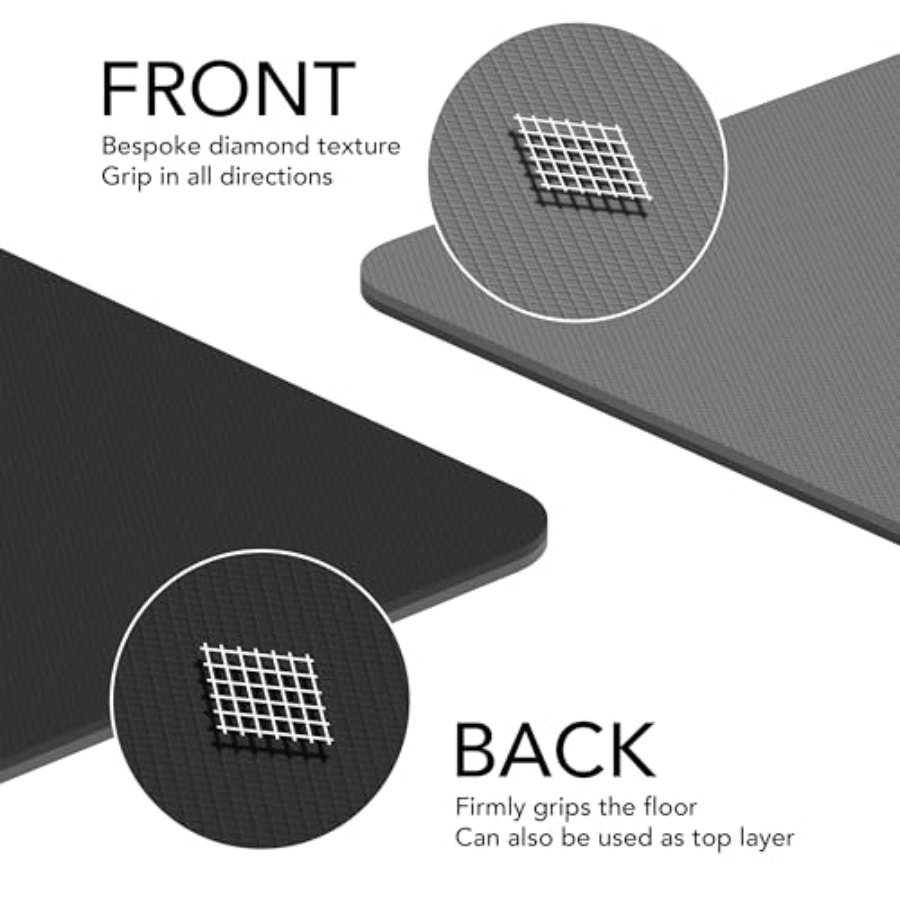 Tapete de Ejercicio Grande, Ex - Pilates Yoga Mat Thickness reseña y precio