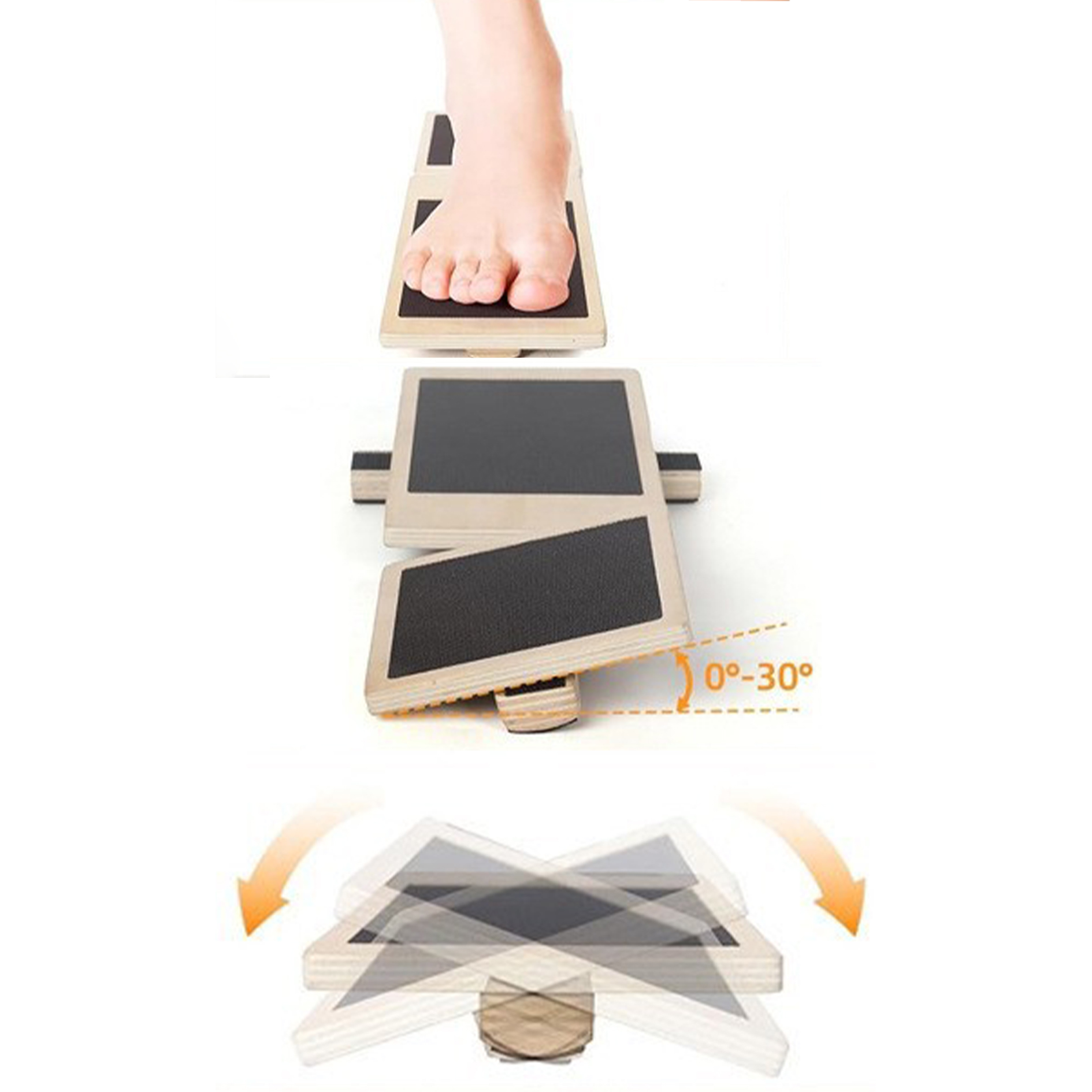 Tabla de Equilibrio de Tobillo - Pilates Yoga Board reseña y precio