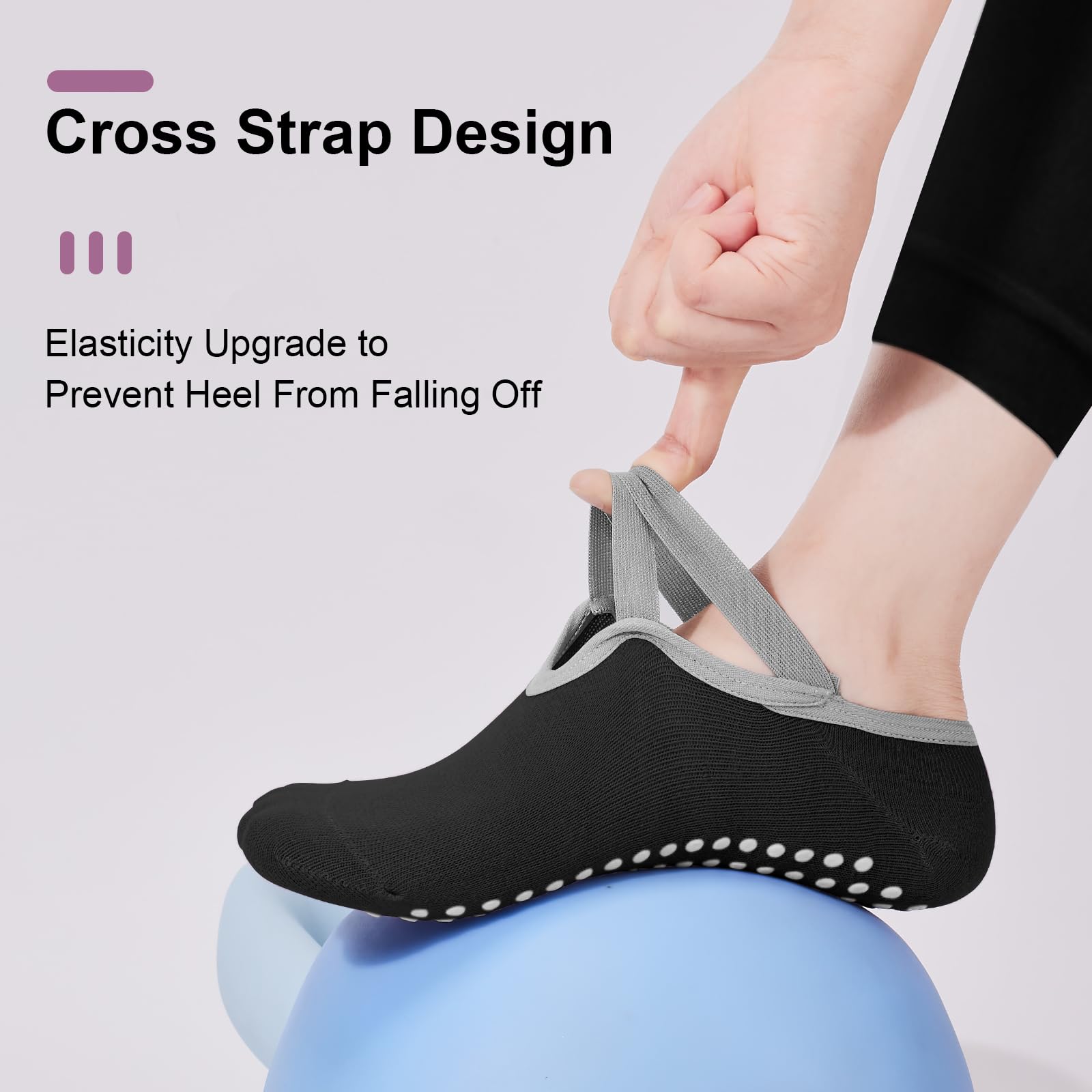 Paquete de 4 calcetines de Pil - Pilates Yoga Kit reseña y precio
