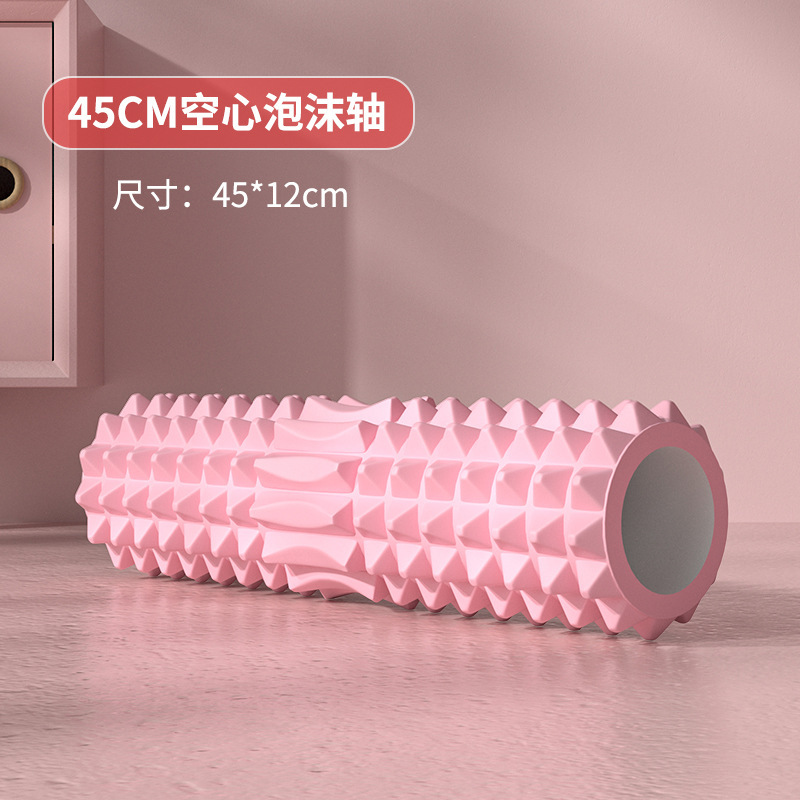 Rodillo de Espuma Hueco de 45  - Pilates Yoga Wheel reseña y precio