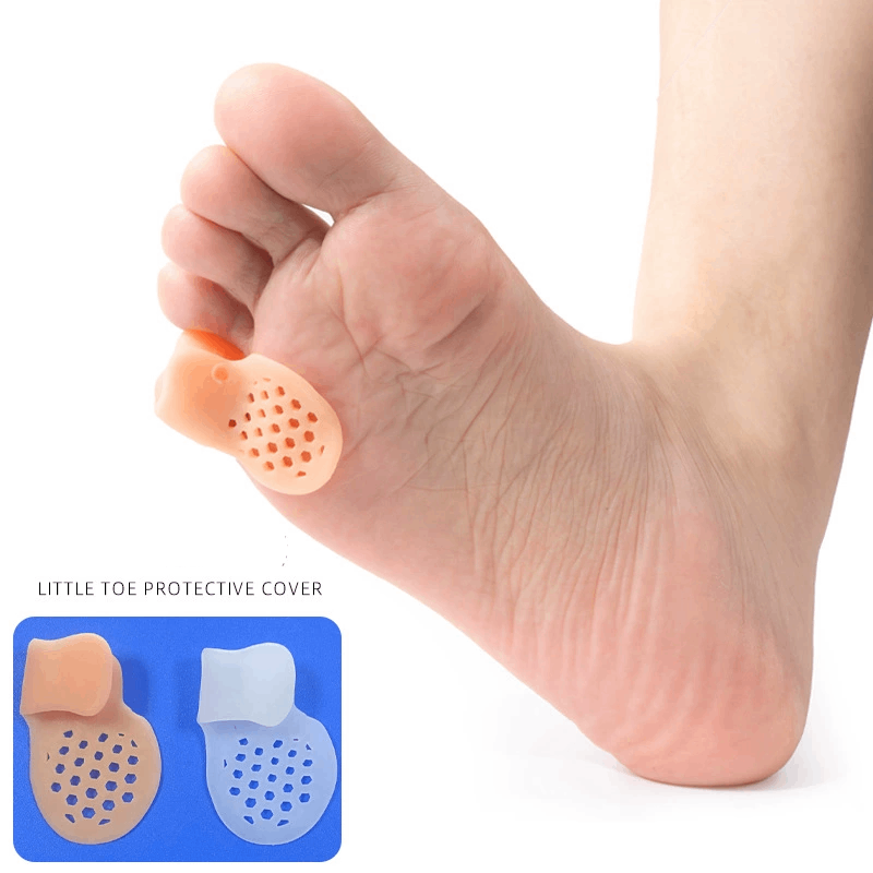 1/2/5 pares Pinky Toe Protecto - Toe Separator Silicon reseña y precio