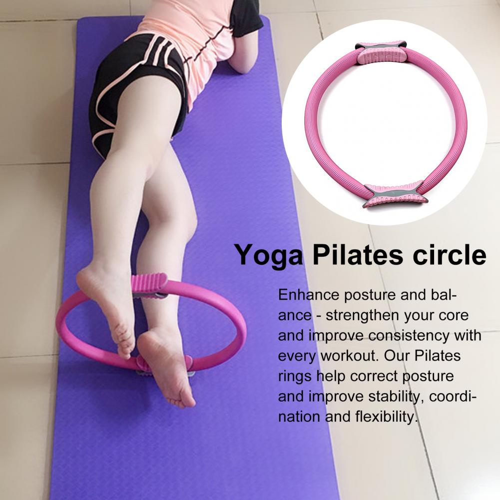 Anillo elástico de Pilates con - Pilates Yoga Tone reseña y precio