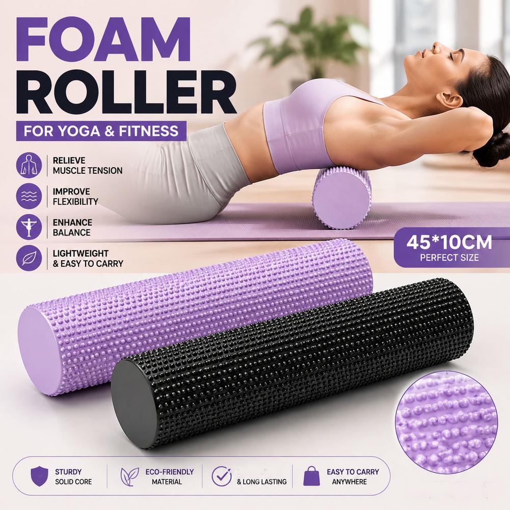 Rodillo de Espuma para Yoga de - Pilates Yoga Wheel reseña y precio