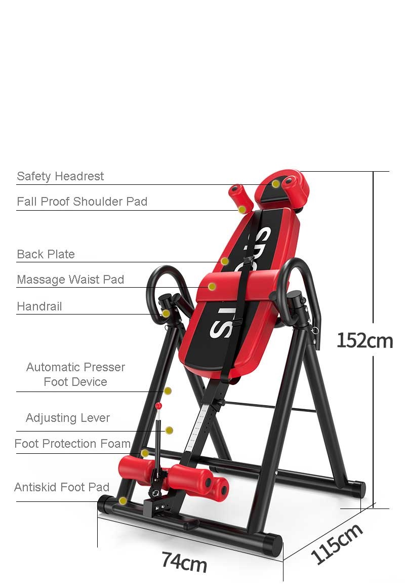 Equipo de Gimnasio Plegable en - Inversion Table Fold reseña y precio