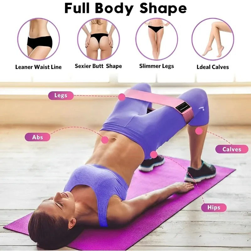 3 Bandas Elásticas de Tela par - Pilates Yoga Board reseña y precio
