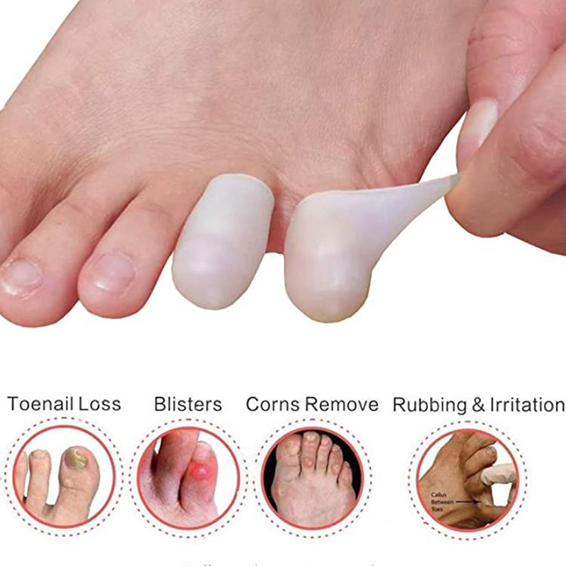 NUEVO 2 Piezas Funda Protector - Toe Separator Silicon reseña y precio