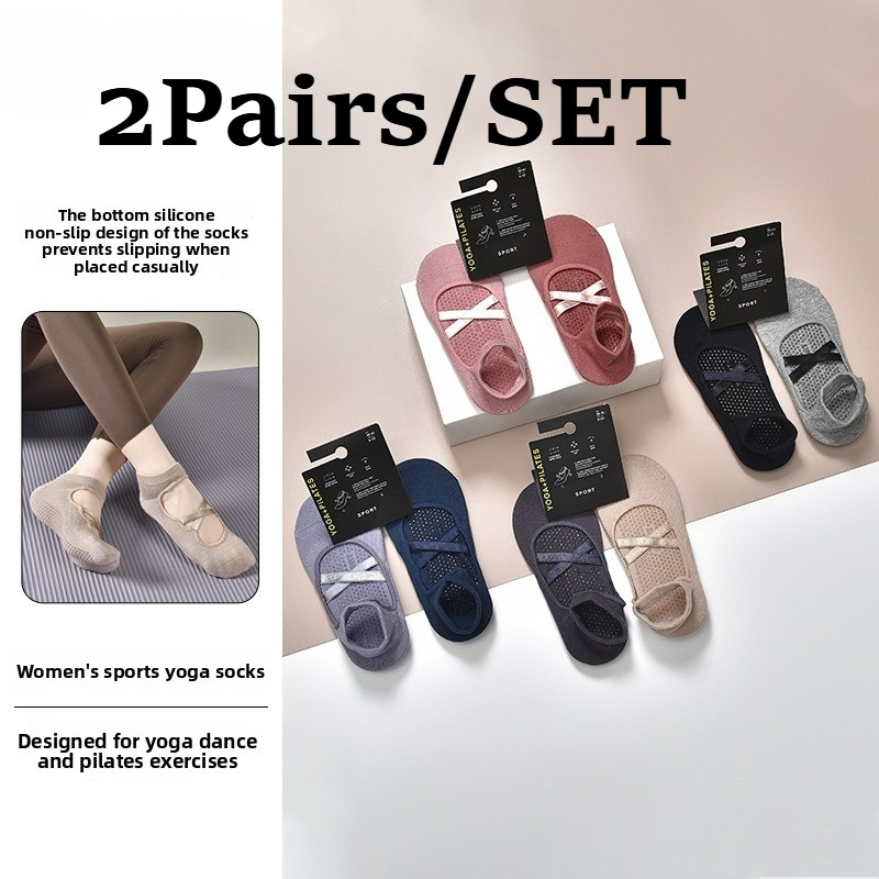 2 pares de calcetines de Yoga  - Pilates Yoga Kit reseña y precio