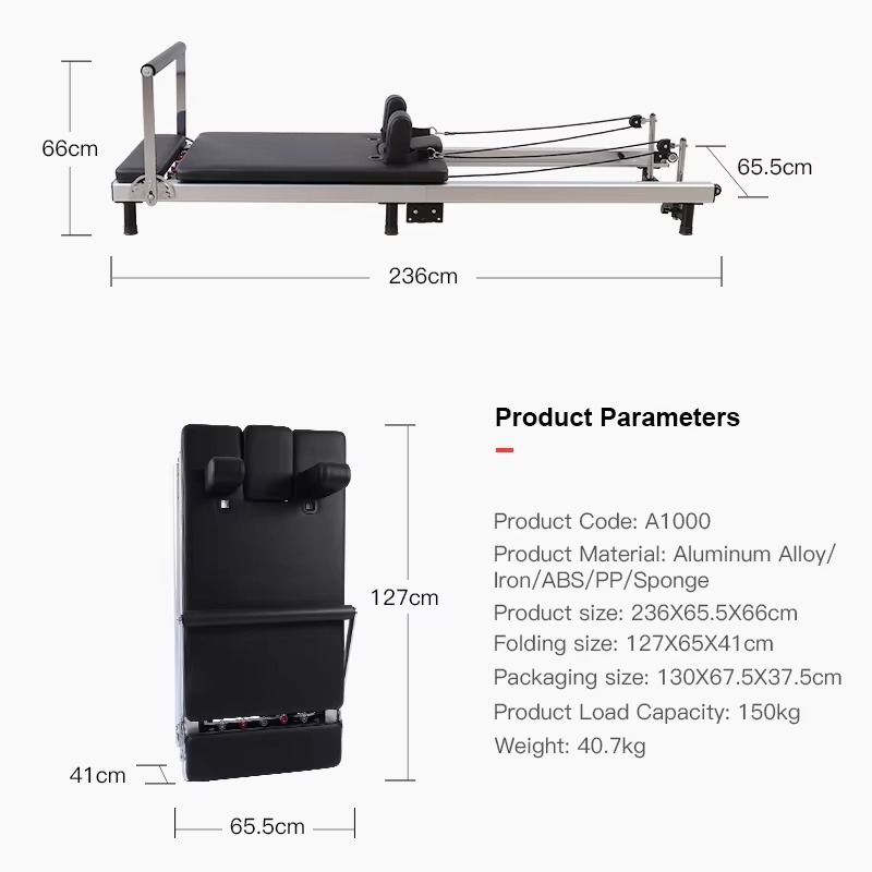 Máquina de Pilates Reformer de - Pilates Yoga Machine reseña y precio