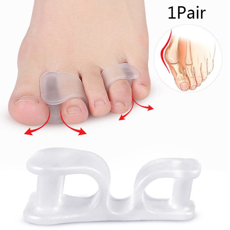 1 Par de Separadores de Dedos  - Toe Separator Silicon reseña y precio