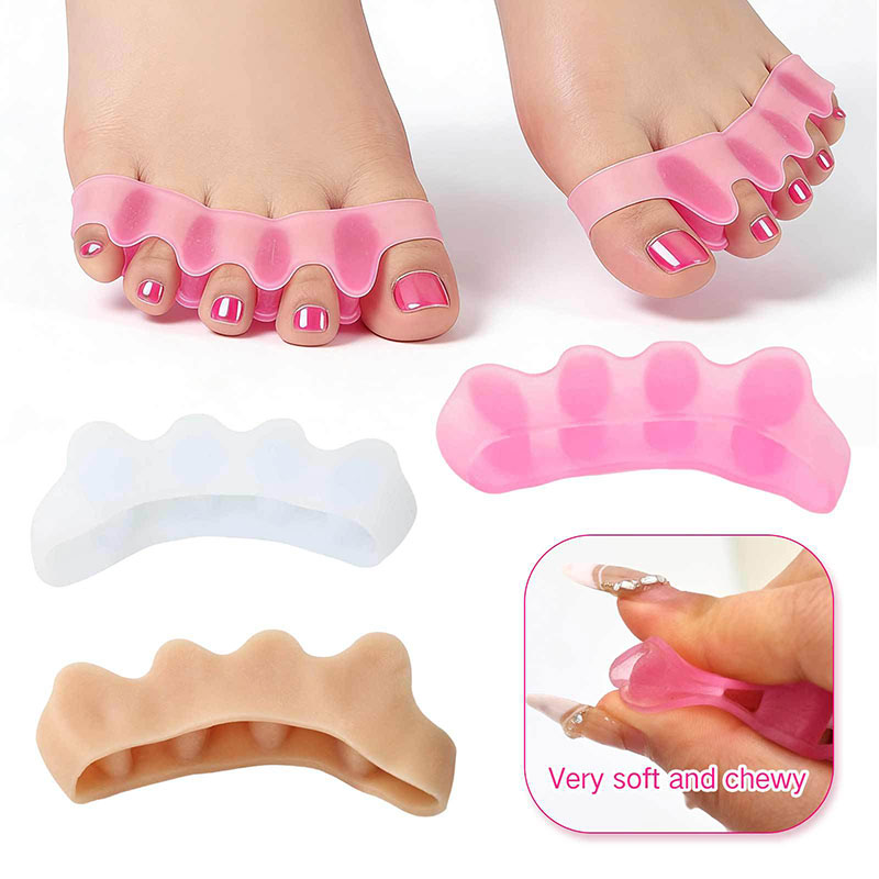 1 Par de Separadores de Dedos  - Toe Separator Silicon reseña y precio