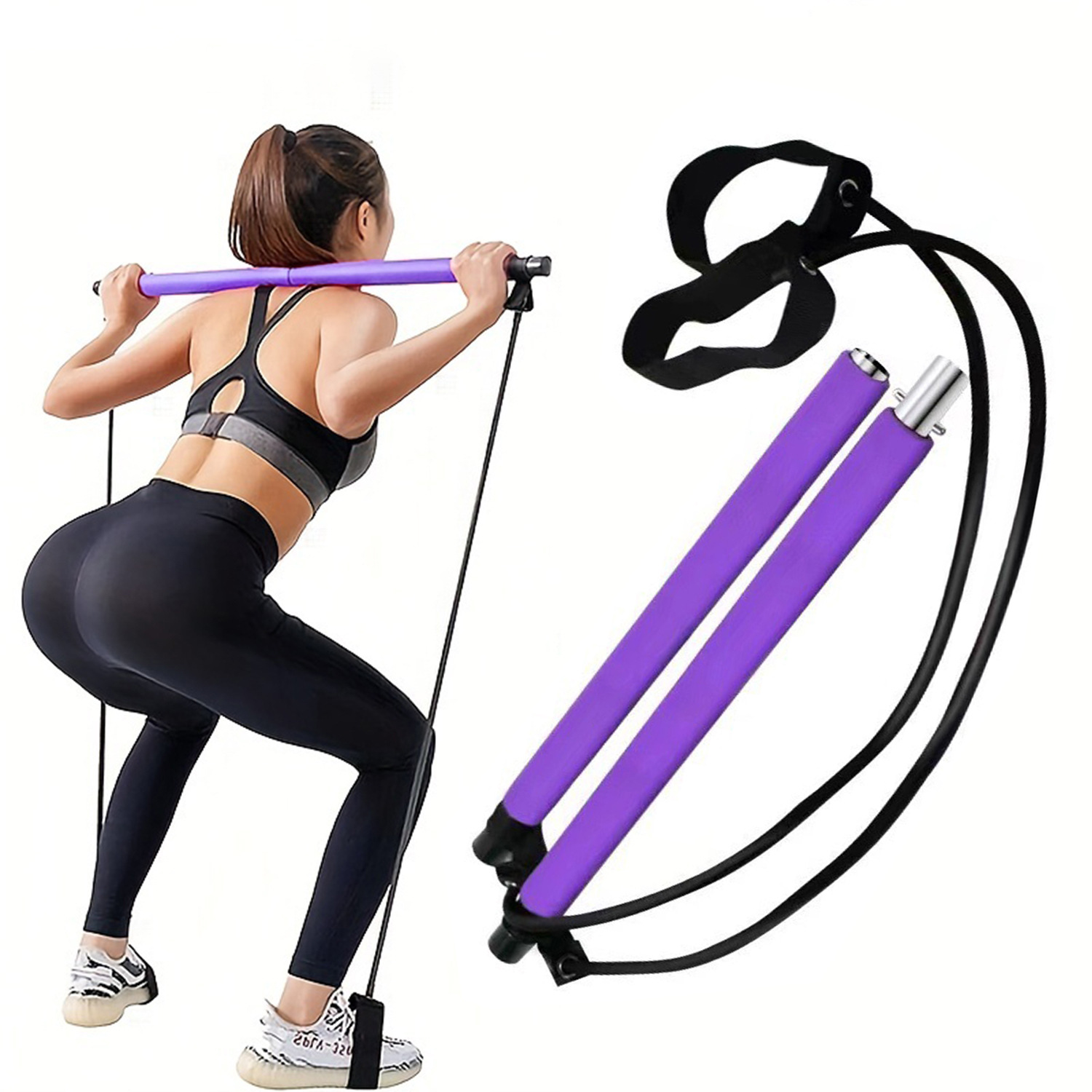 Barra portátil para Yoga y Pil - Pilates Yoga Tone reseña y precio