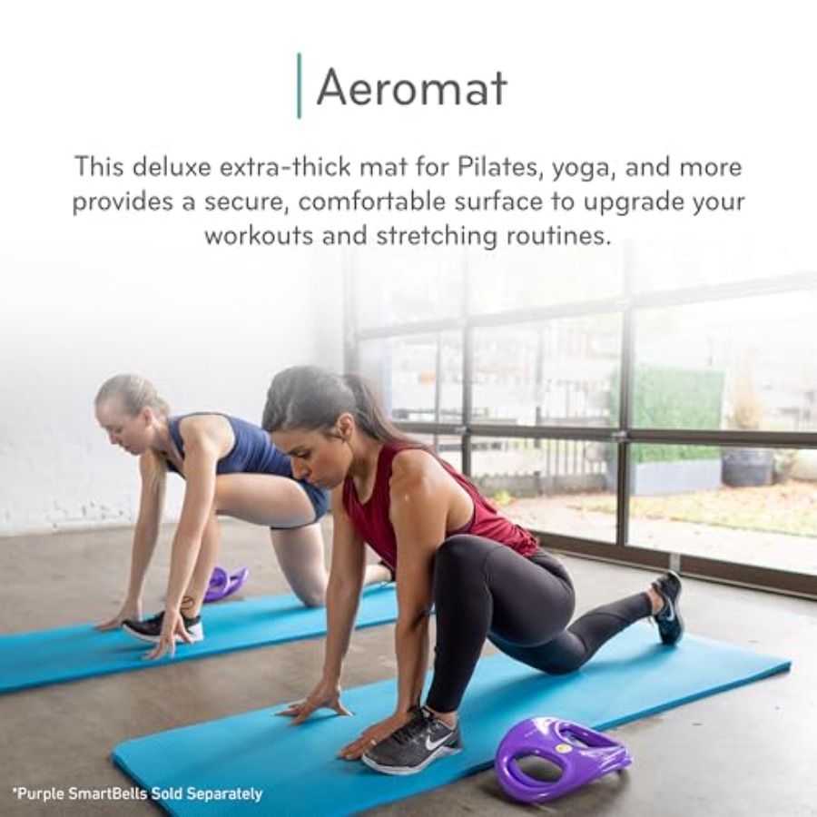 Colchoneta de Pilates y yoga p - Pilates Yoga Mat Thickness reseña y precio