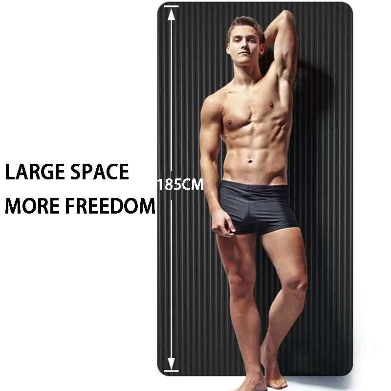 Estera de Yoga antideslizante  - Pilates Yoga Mat Thickness reseña y precio