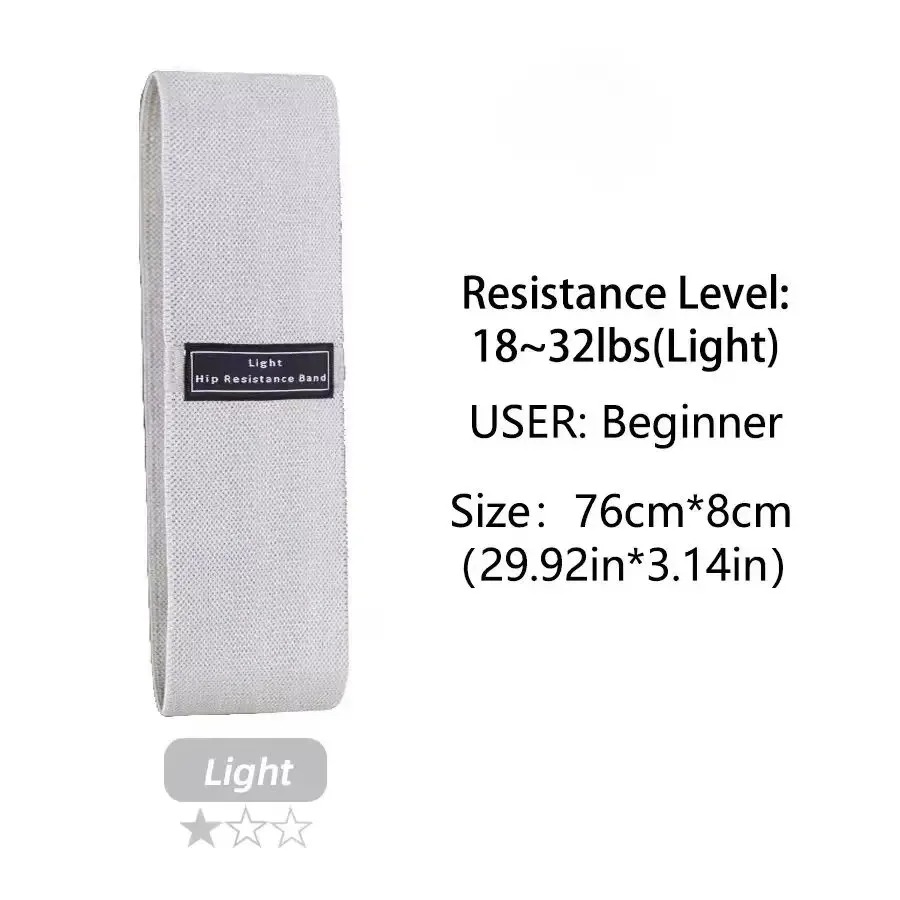 Bandas de resistencia de tela  - Pilates Yoga Board reseña y precio