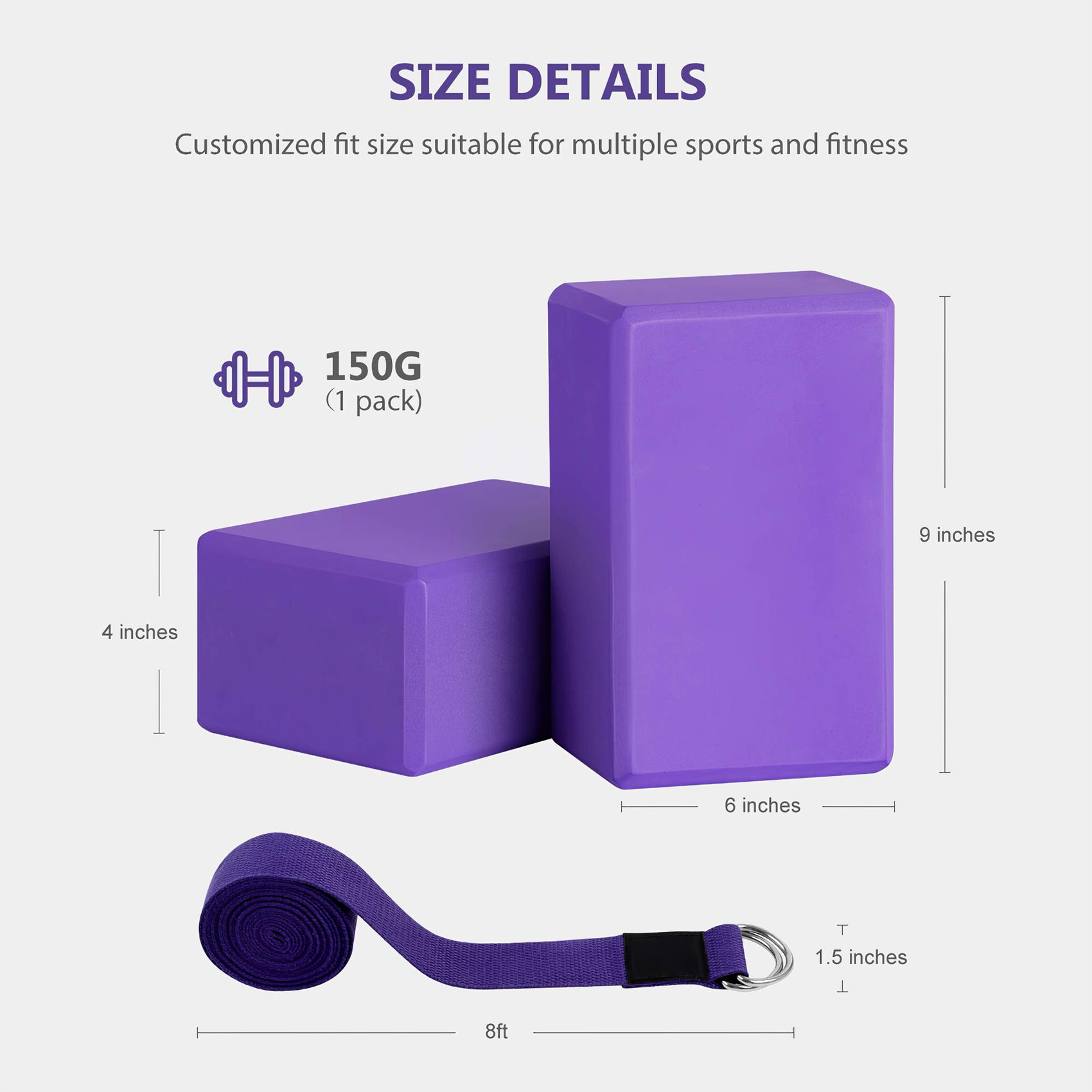 AEB0-Conjunto de bloques y cor - Pilates Yoga Tone reseña y precio